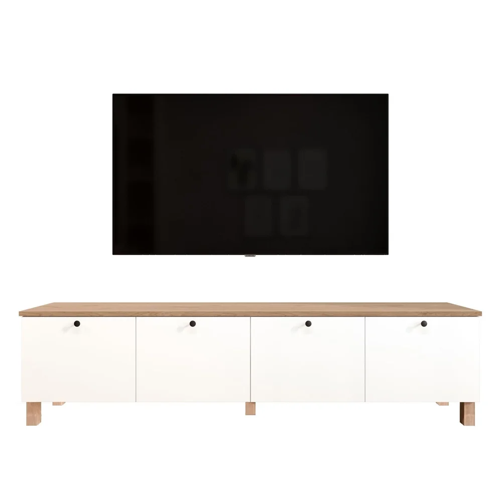 TV-benk Hanah Home Nord (180 x 45,6 x 34,1 cm) White Oak v:3265873