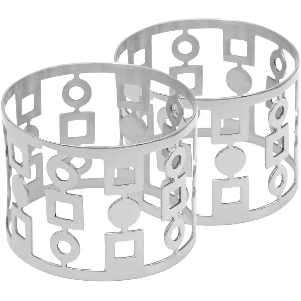Anima Serviettring 2-pk, Forniklet Messing v:9332888 Anima Serviettring 2-pk, Forniklet Messing v:9332888
