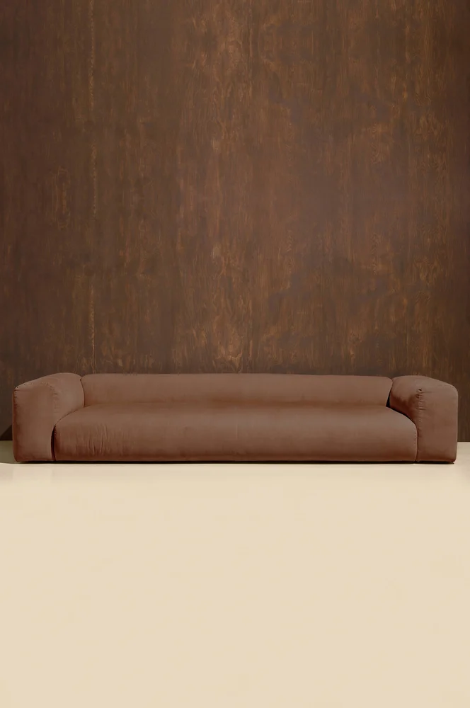 Wenju 4-seters sofa - Brun m v:6058516