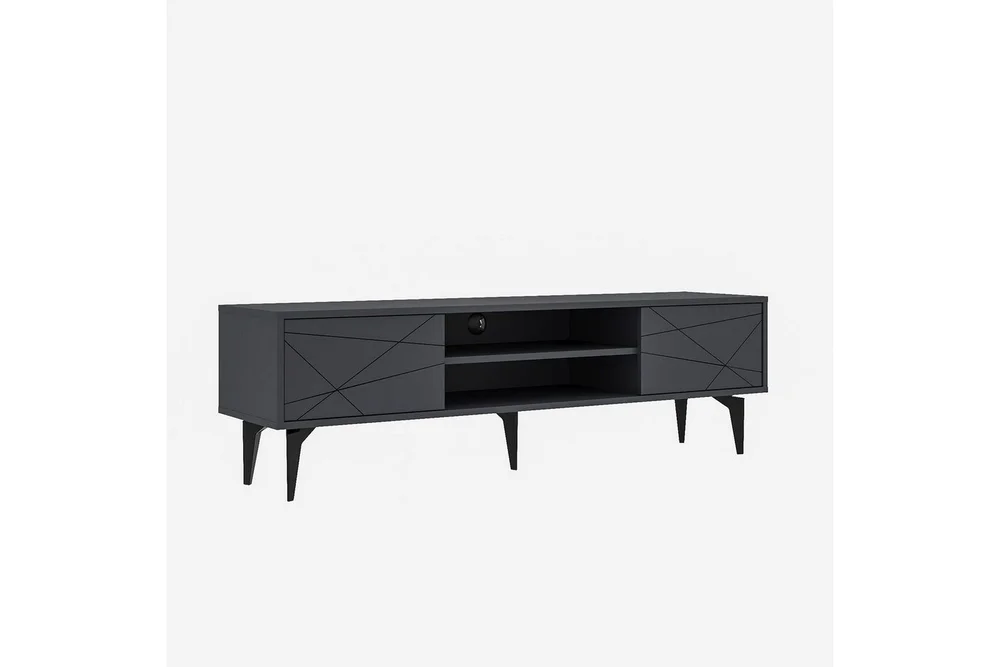 TV-bord Sudama Antrasitt v:6459611