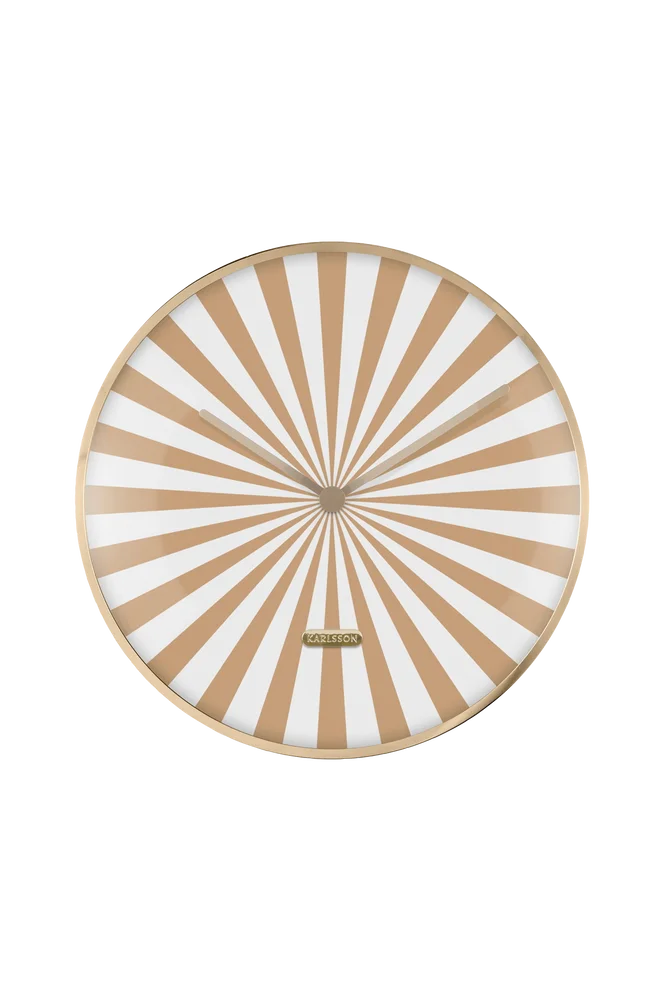 Veggklokke Candy Swirl Dome – Brun – Dekor | m v:1660006 Veggklokke Candy Swirl Dome – Brun – Dekor | m v:1660006
