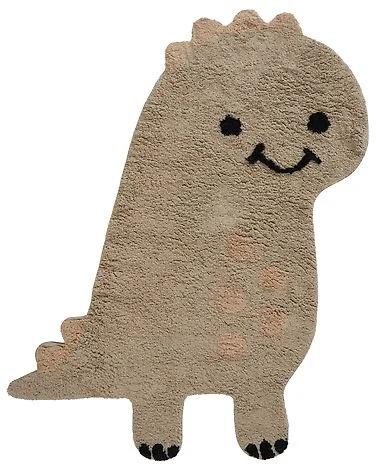 Barneteppe REXY Lysebrun 80 x 120 cm Bomull v:196045