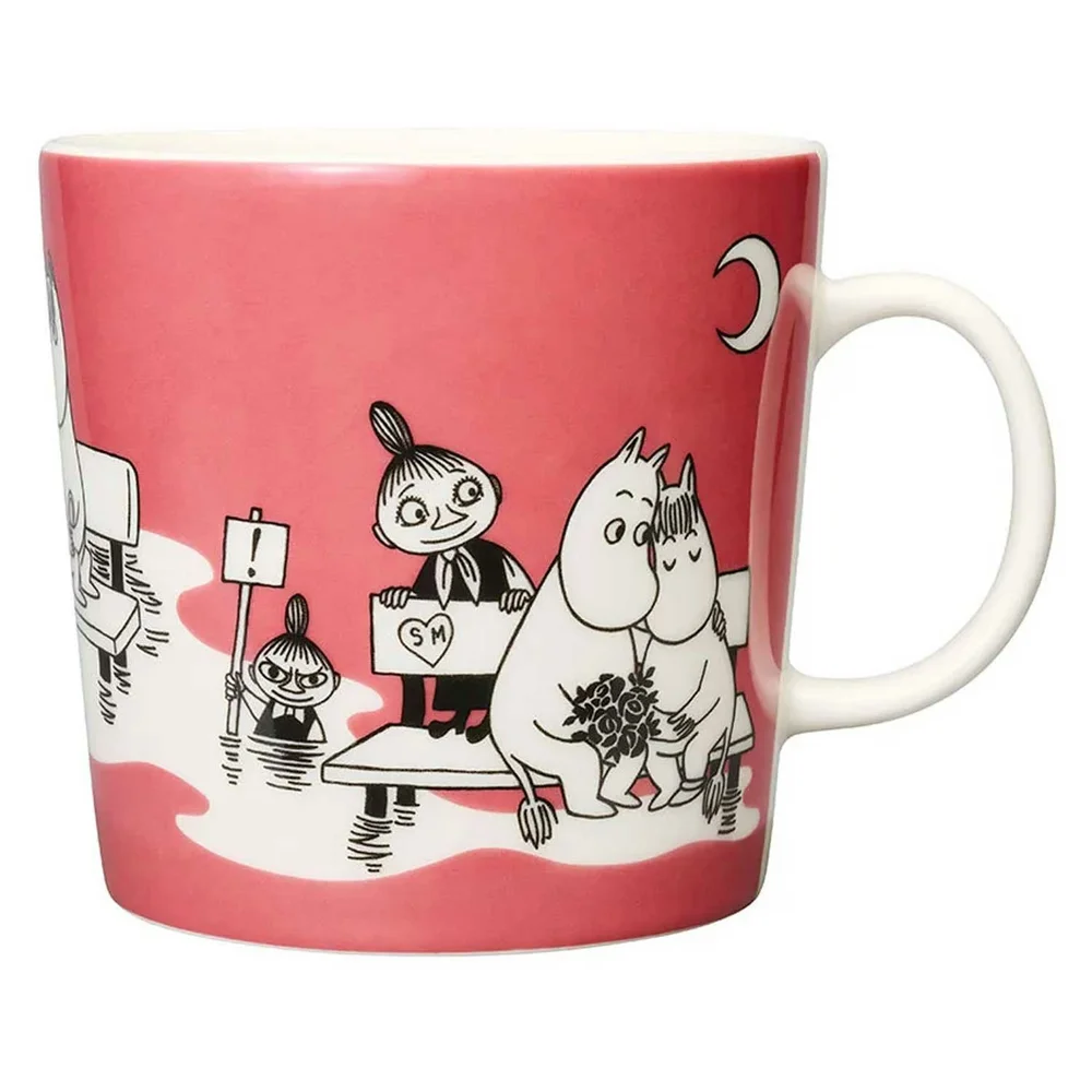 Moomin Krus 40 cl, Rosa v:4736590