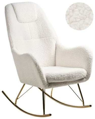 Gyngestol GULSELE Bouclé Off white v:171192