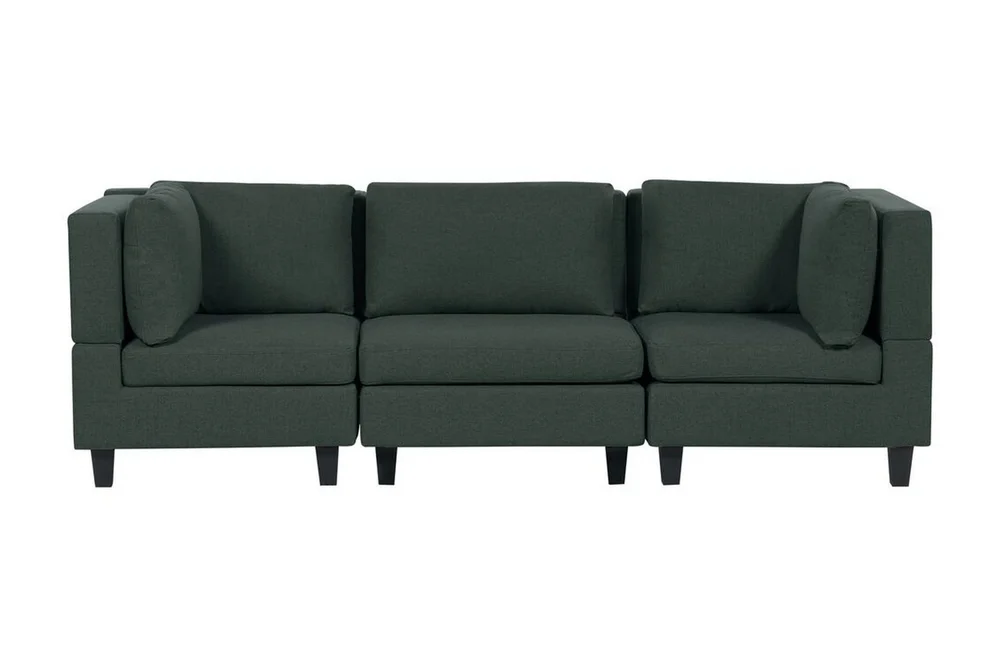 Komplett modulsoffa Grön, Svart v:1059044