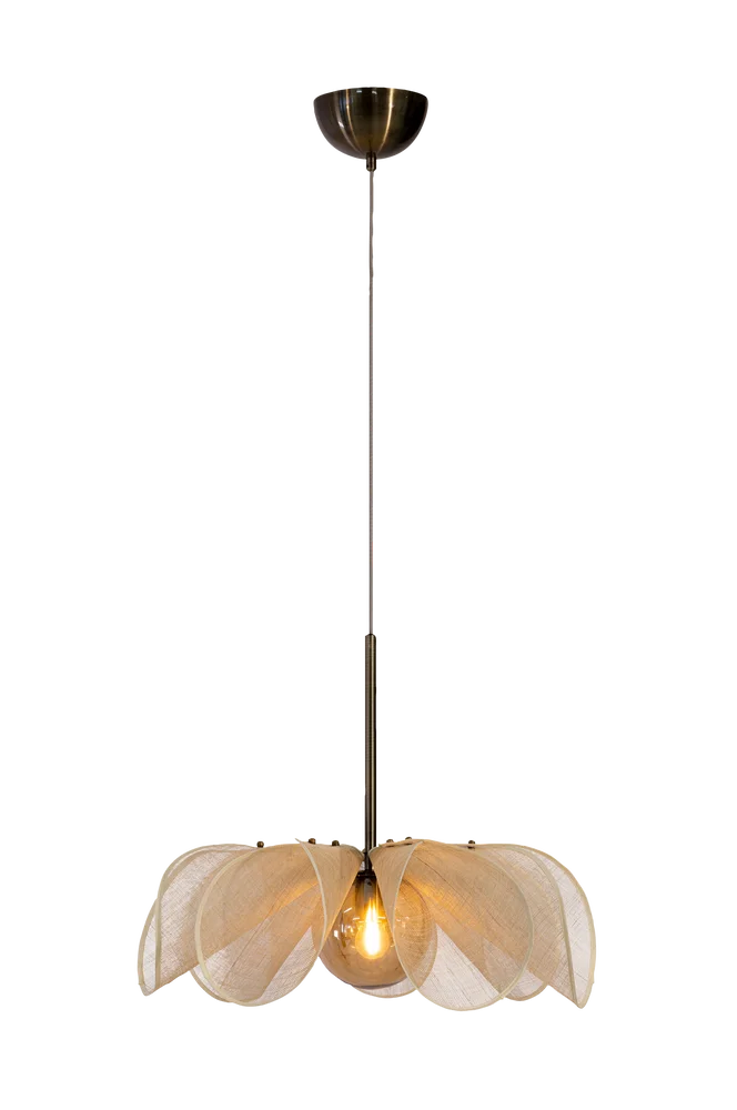 Taklampe Styrka 1L 63 cm – Beige – Belysning | m v:9526154 Taklampe Styrka 1L 63 cm – Beige – Belysning | m v:9526154