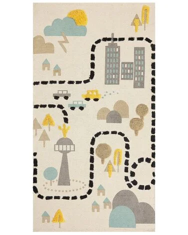 Barneteppe SAZAK Flerfarget 80 x 150 cm Bomull v:1104822