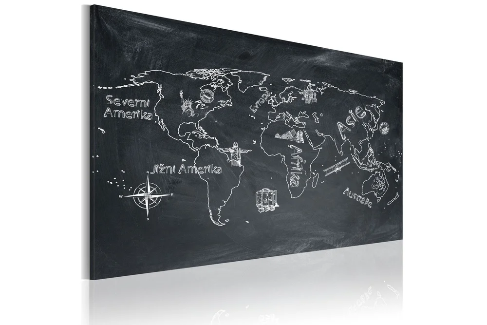 Bilde Geography lesson 120x80 v:8785078