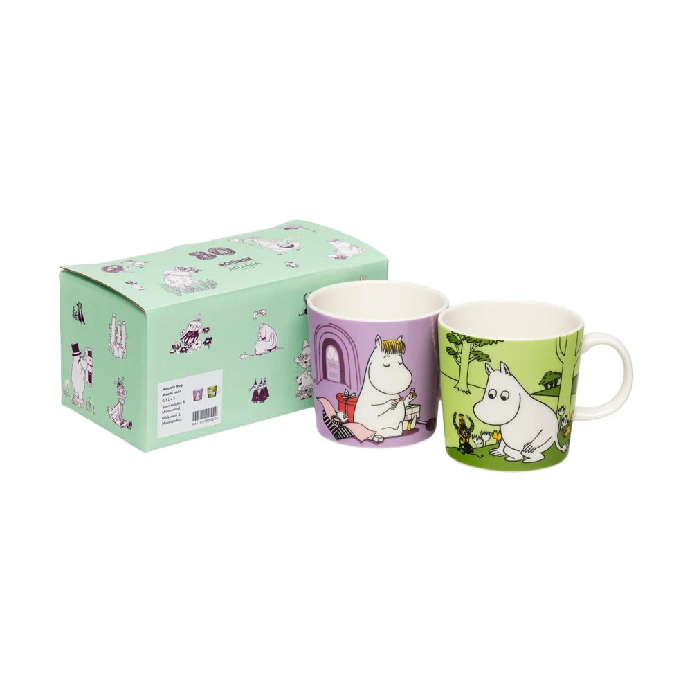 Snorkfrøken & Mummitrollet mummikopp 2 deler v:2267475 Snorkfrøken & Mummitrollet mummikopp 2 deler v:2267475