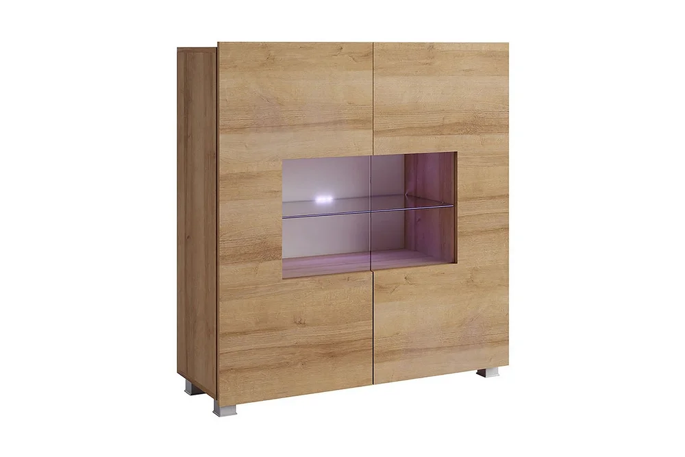 Calabrini Vitrineskap 100x35x107 cm v:5061914 Calabrini Vitrineskap 100x35x107 cm v:5061914