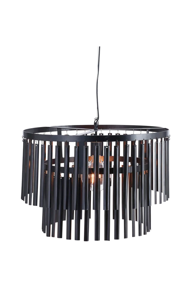 Lysekrone Marlow, 60 cm - Svart - Belysning | m v:7181779