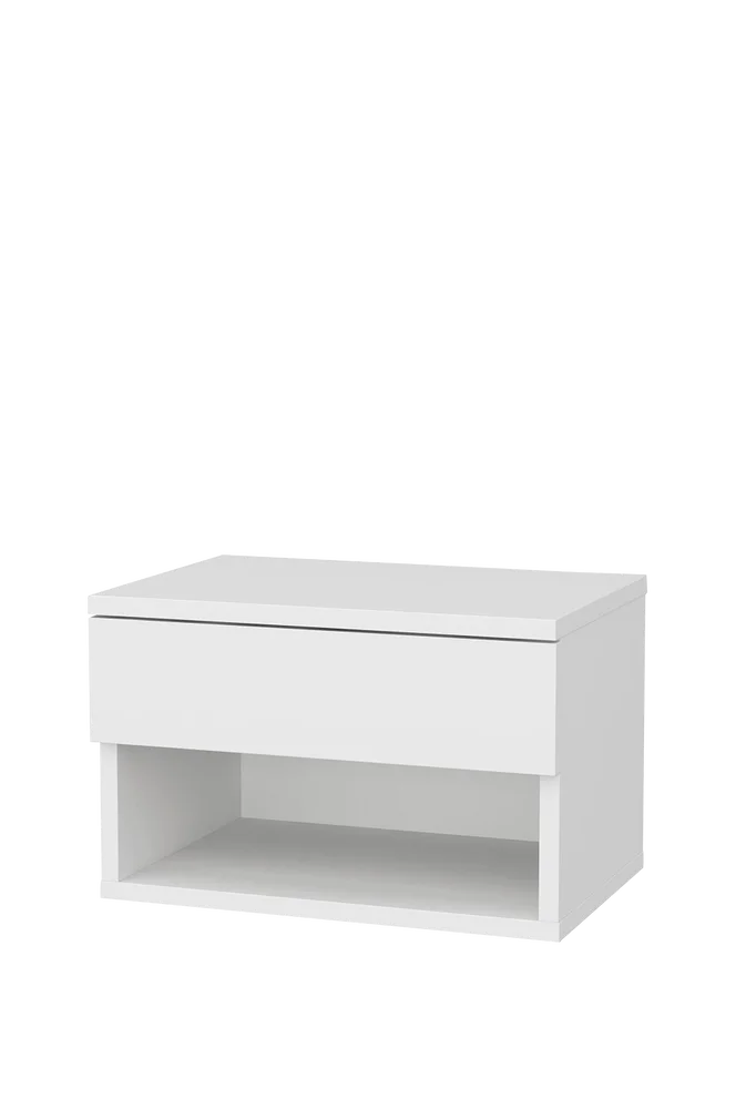 Nattbord James – Hvit m v:5786280 Nattbord James – Hvit m v:5786280