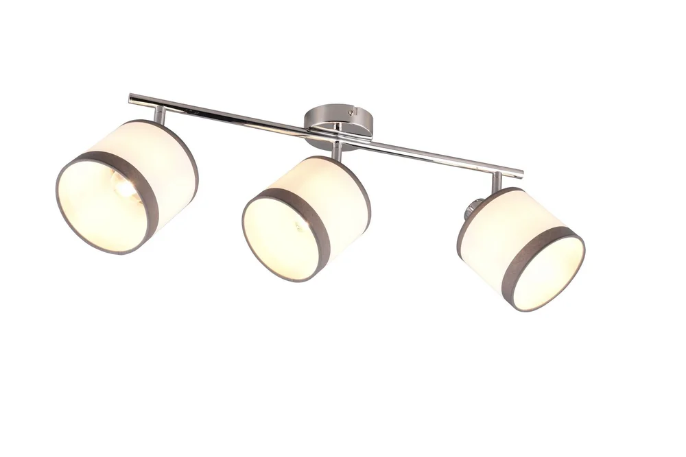 Trio Lighting Davos spotlight 3L E14 krom/hvit v:2662242 Trio Lighting Davos spotlight 3L E14 krom/hvit v:2662242