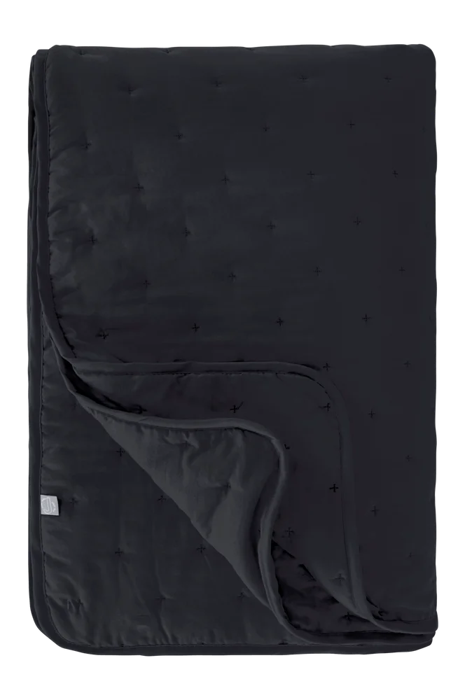Bedspread 150 Calm sengeteppe – Svart – Tekstiler | m v:430386