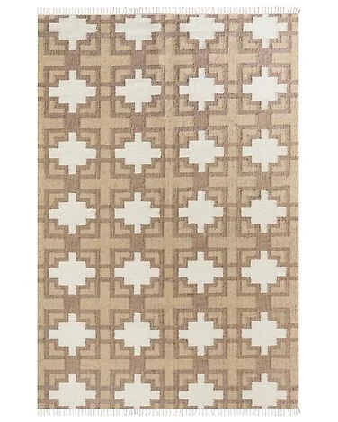 Teppe KONURTAY Beige 200 x 300 cm Jute v:2135627 Teppe KONURTAY Beige 200 x 300 cm Jute v:2135627