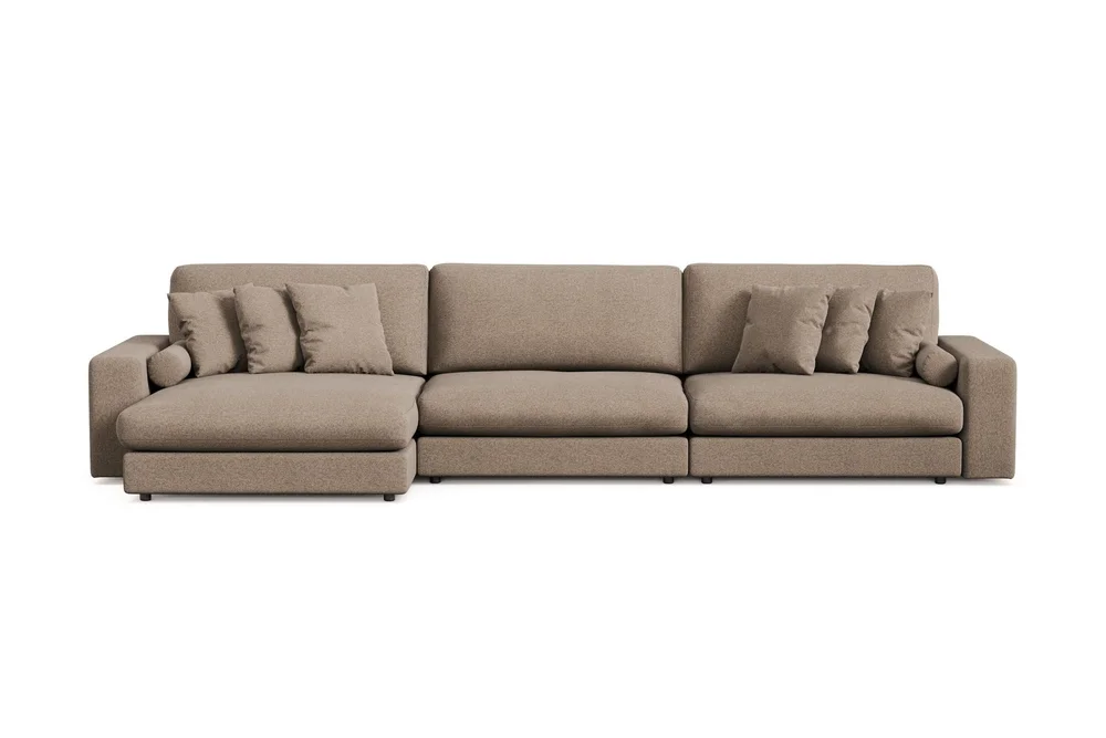 Arken Lyx 6-seter Vendbar L-formet Dyp Divansofa i stoff v:9410140 Arken Lyx 6-seter Vendbar L-formet Dyp Divansofa i stoff v:9410140