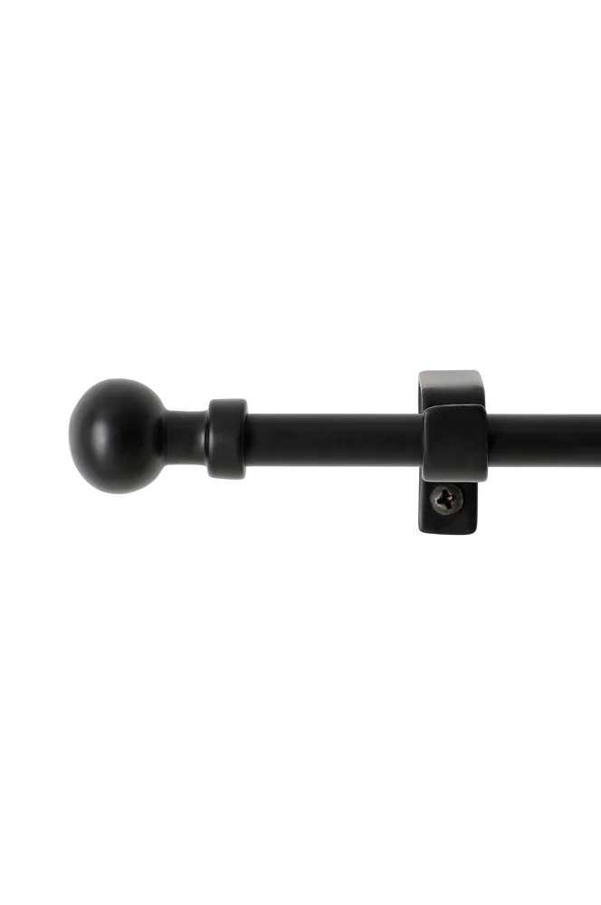 Gardinstangsett - Svart - Tekstiler | m v:1413901