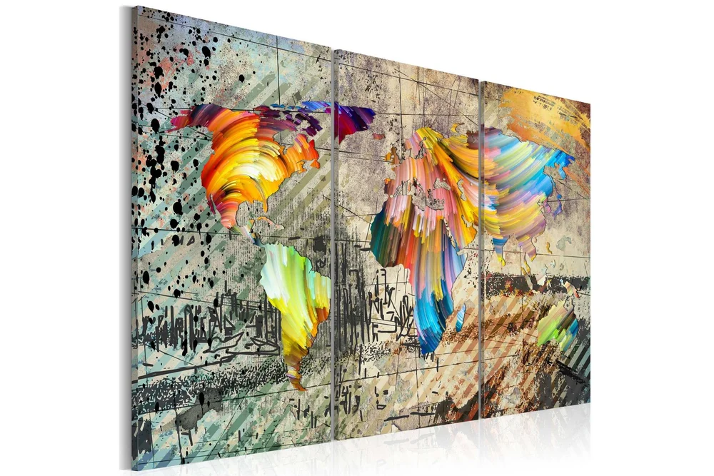 Bilde World Full Of Colours 120x80 v:3017409
