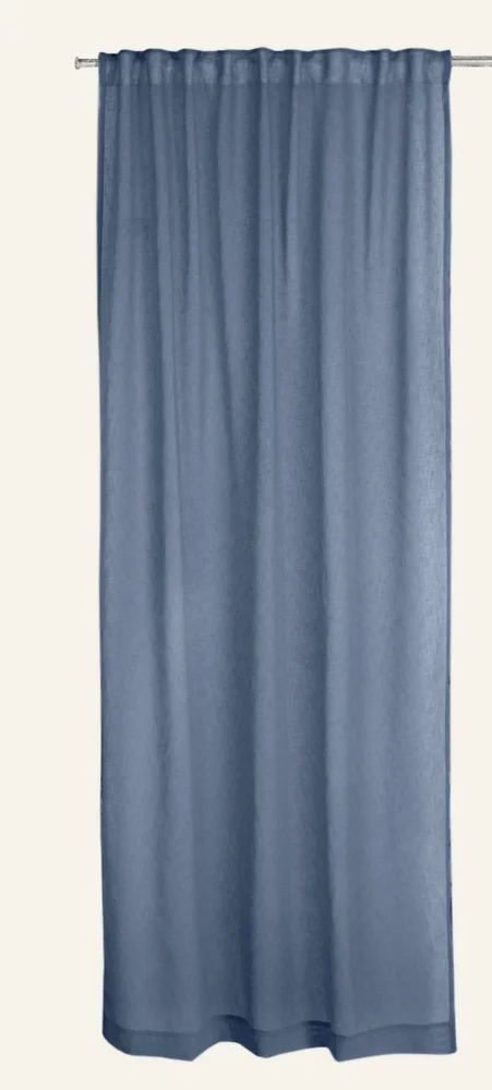Gardin indigo blå – 140×220 cm v:7536176