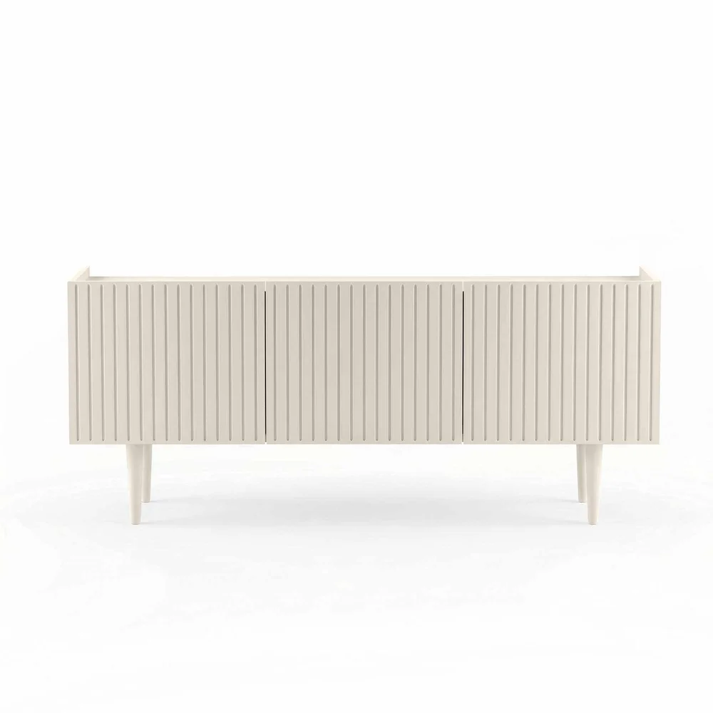TV-benk Nordure Capella (120 x 50 x 29 cm) Sandstein v:2461187