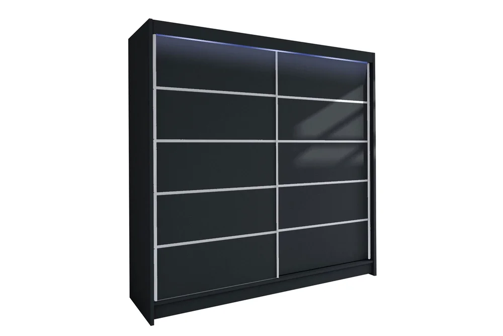 Canderbury Garderobeskap 180x215 cm v:9838413