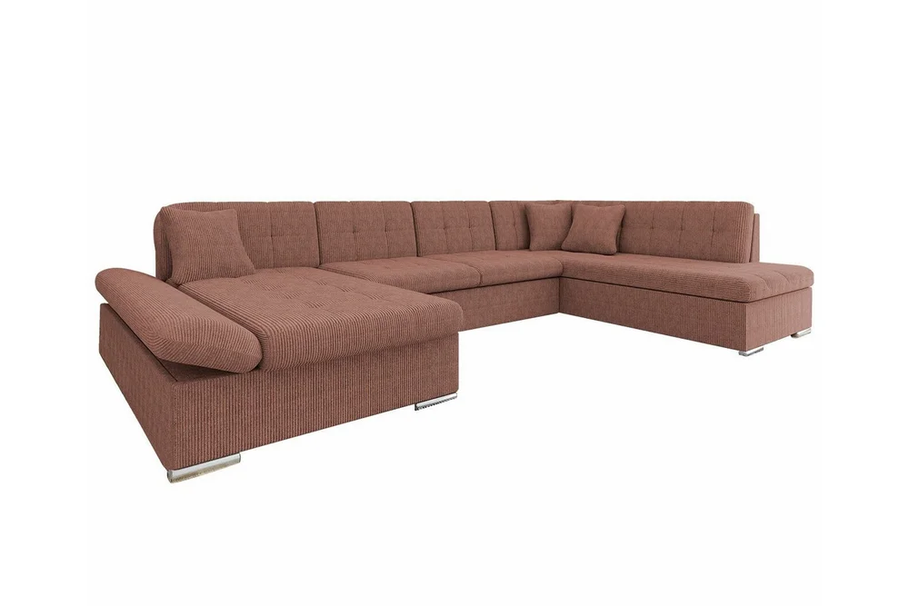 Zumar 4-sits Hörnbäddsoffa Light brown v:2793322