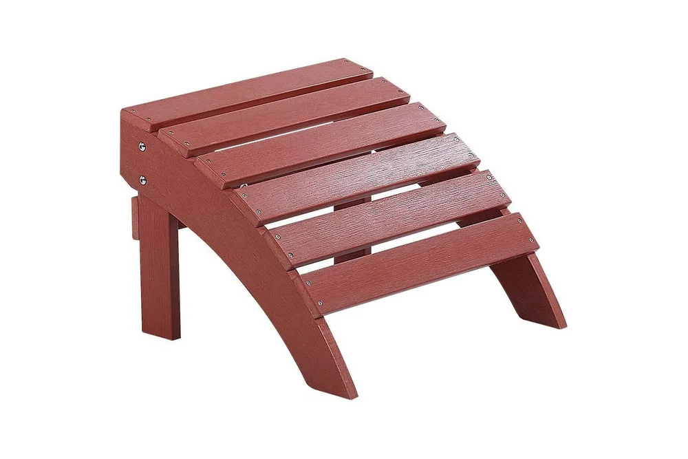 Fotstöd Beliani Adirondack Blå Red v:5608053