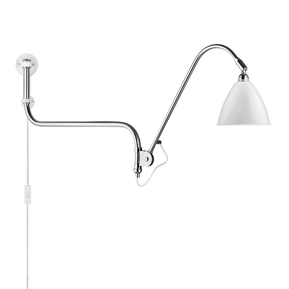 Bestlite BL10 Vegglampe, Krom/Hvit v:8698943