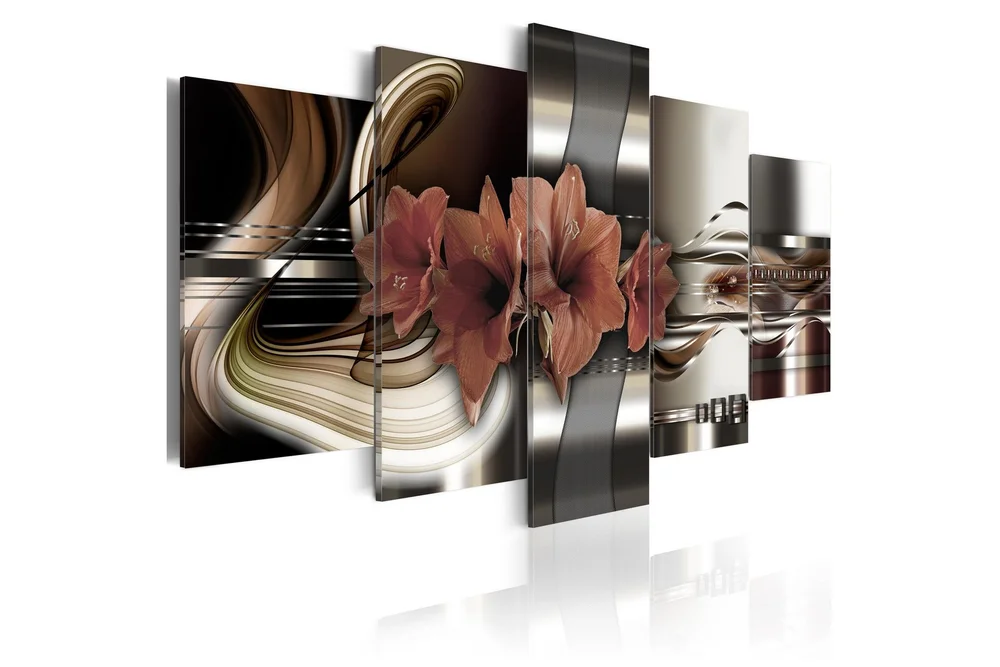 Bilde Abstraction And Amaryllis 100×50 v:8449718 Bilde Abstraction And Amaryllis 100×50 v:8449718