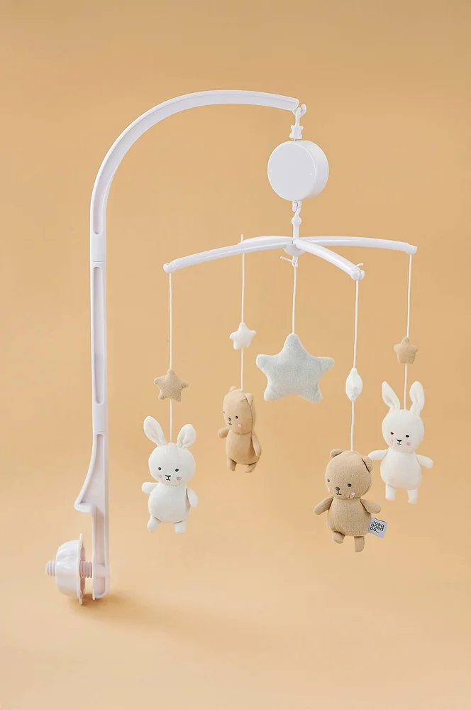 Musikalsk uro Teddy & Bunny – Flerfarget – Barnerom | m v:3247429 Musikalsk uro Teddy & Bunny – Flerfarget – Barnerom | m v:3247429
