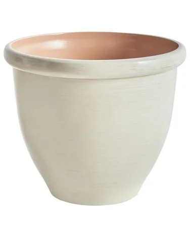 Blomsterpotte TESALIA 49 cm Lys beige v:2138088
