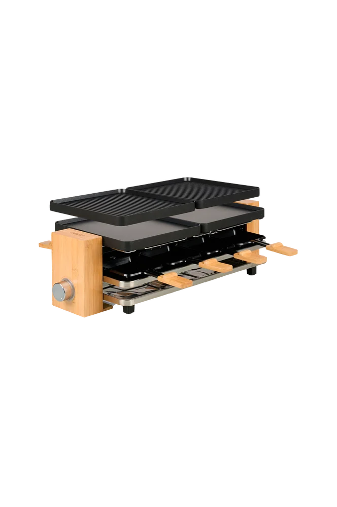 Raclette Pure 8 Bamboo 162918 – Kjøkken & husholdning | m v:936476 Raclette Pure 8 Bamboo 162918 – Kjøkken & husholdning | m v:936476