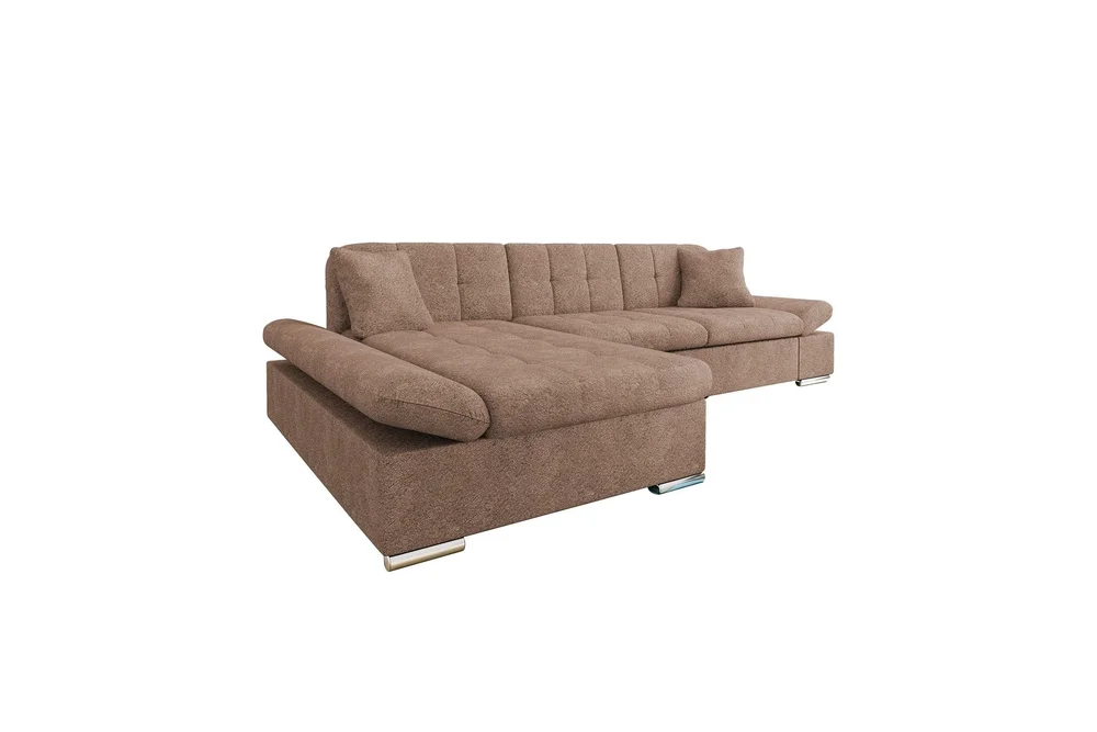 Vananda Sofa med Sjeselong 3-seter i Bouclé v:7360221