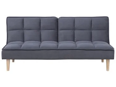 Sovesofa 3-seter SILJAN Mørkegrå v:9595157