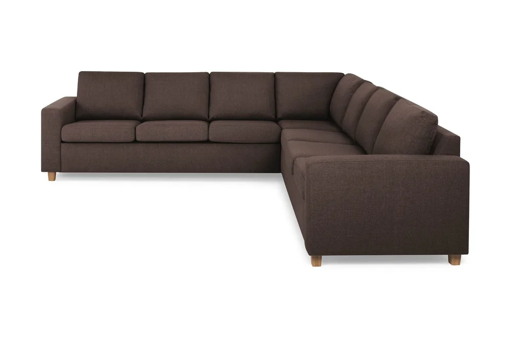 Crazy 6-seters Vendbar L-formet X-Large Hjørnesofa i Stoff v:5410937 Crazy 6-seters Vendbar L-formet X-Large Hjørnesofa i Stoff v:5410937