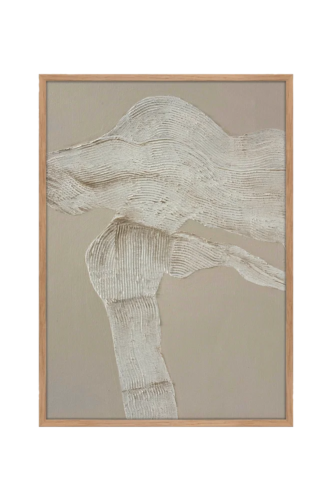Art Shape 1 / 50×70 Cm / Eik ramme – Beige – Dekor | m v:8611294 Art Shape 1 / 50×70 Cm / Eik ramme – Beige – Dekor | m v:8611294