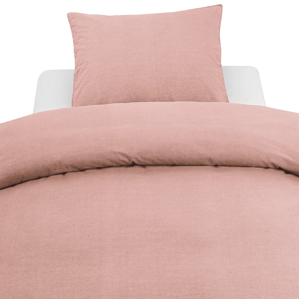 2-delt Sett Washed – Rosa – Tekstiler | m v:5792457