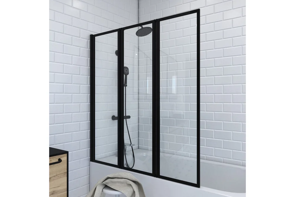 Knutby Dusjvegg 125×143 cm v:9452167