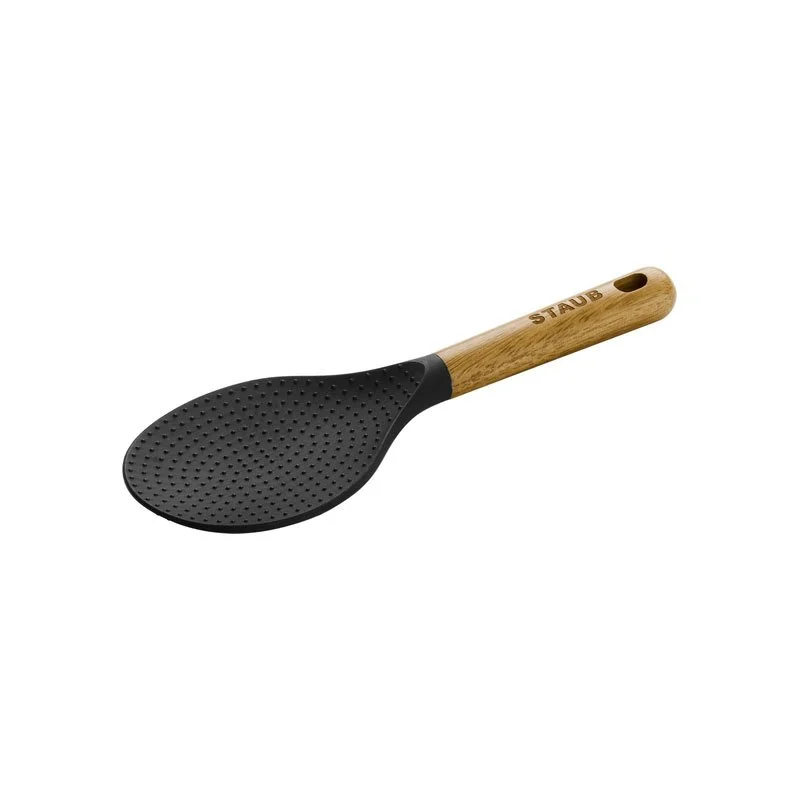 Rice Paddle Serveringsskje Silikon / Akasie-tre 22 cm v:3741114