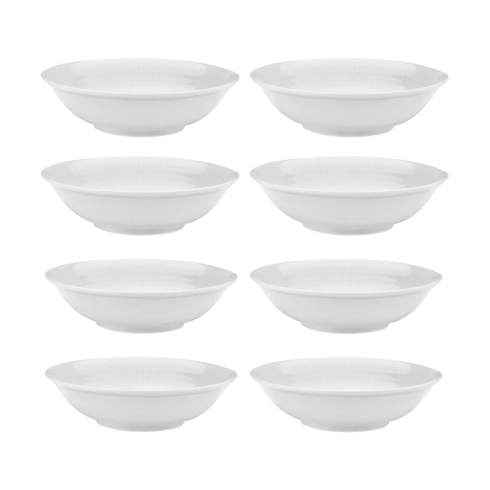Swedish Grace dyp tallerken Ø19 cm 8-pakning - Snø (hvit)" v:2493419