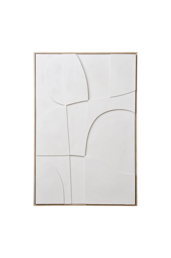 Relieff Veggdekorasjon Madeline – Hvit – Dekor | m v:4079703 Relieff Veggdekorasjon Madeline – Hvit – Dekor | m v:4079703