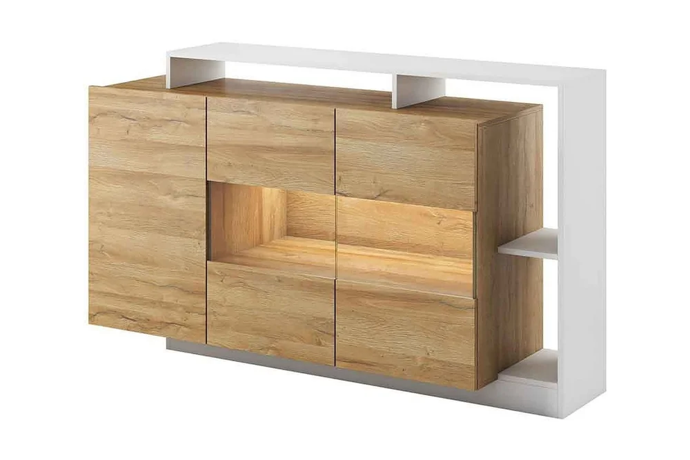 Gaylord Vitrineskap 155x30x94 cm v:8405564 Gaylord Vitrineskap 155x30x94 cm v:8405564