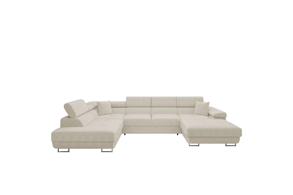 Gabina Sofa med Divan og Sjeselong 4-seter v:4296670