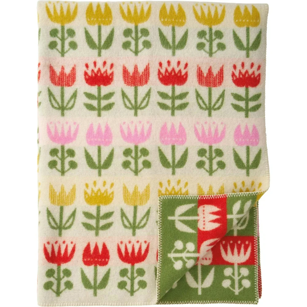 Tulip Pledd 130x180 cm, Multi v:8560066