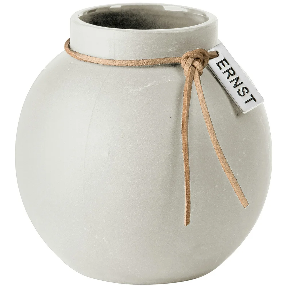 Vase Stentøy Hvit, 10 cm v:7234616