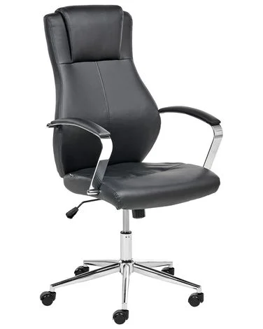 Arbeidsstol ADEPT Kunstskinn Svart v:8520885 Arbeidsstol ADEPT Kunstskinn Svart v:8520885