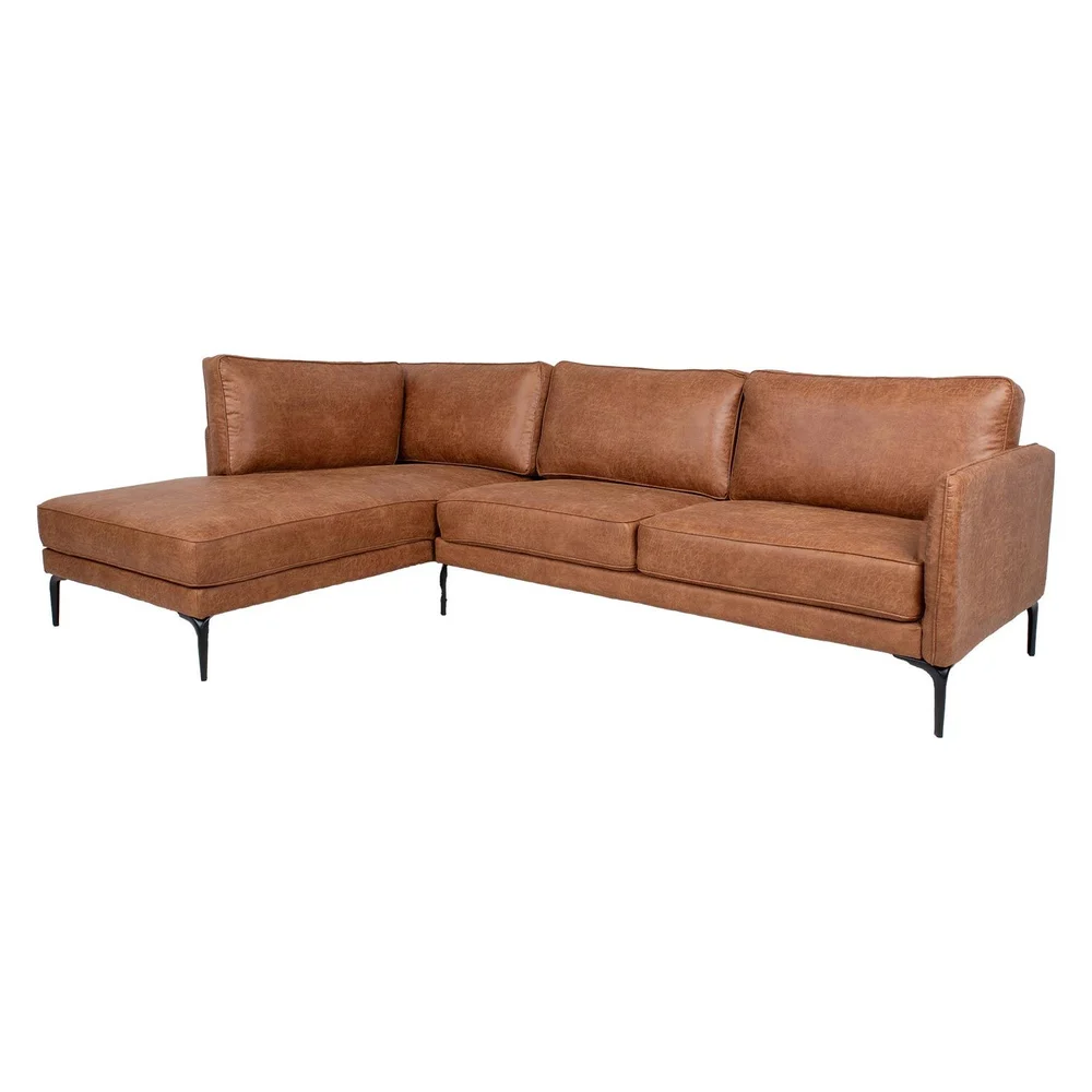 Hjørnesofa HOME4YOU Sofia Brun Venstre hjørne v:1566758