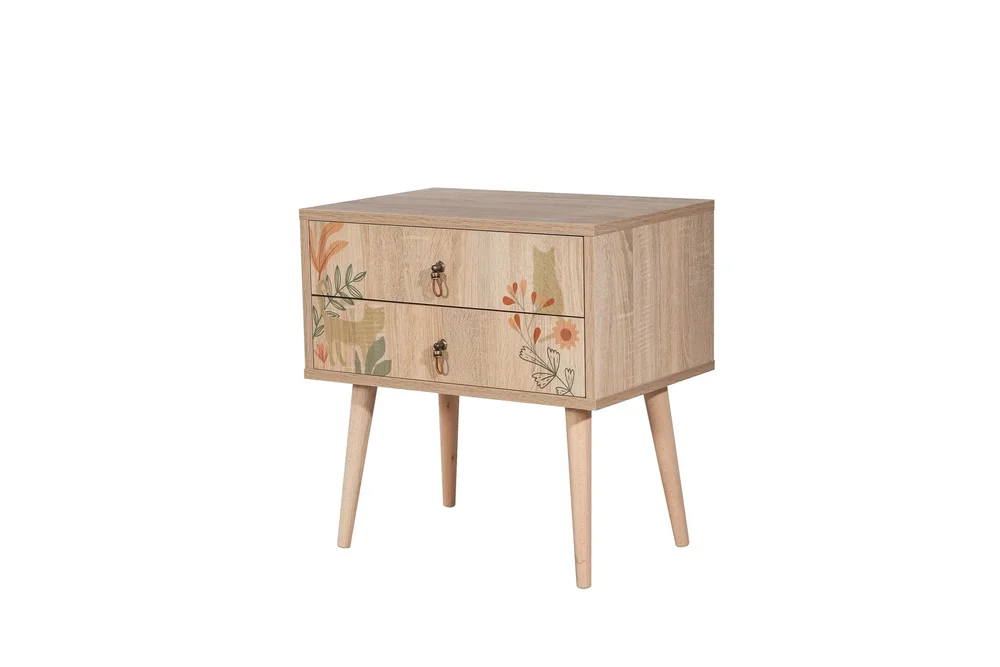 Bertoaria Nattbord 60x40 cm Brun v:2303721