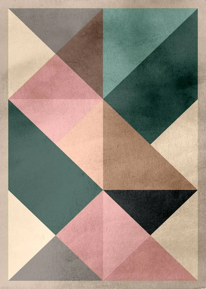 Poster Triangle 2 – Flerfarget – Dekor | m v:9353186 Poster Triangle 2 – Flerfarget – Dekor | m v:9353186