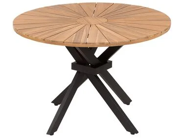Spisebord til hagen CISSONE 110 cm 110 cm Akasietre Brun v:6144090 Spisebord til hagen CISSONE 110 cm 110 cm Akasietre Brun v:6144090